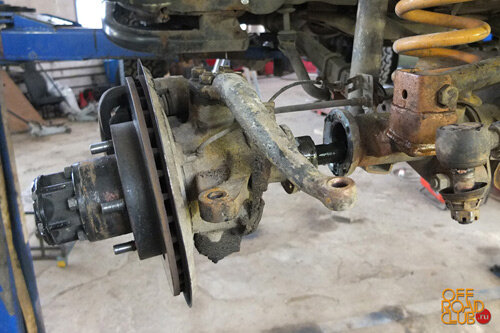 УАЗ Патриот: установка пневмоблокировки дифференциала