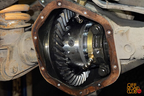УАЗ Патриот: установка пневмоблокировки дифференциала