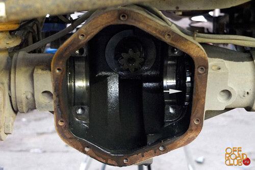 УАЗ Патриот: установка пневмоблокировки дифференциала