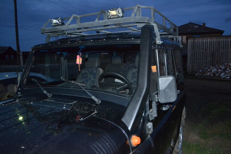 шноркель уаз хантер левый