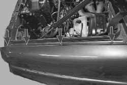 Снятие и установка передних крыльев УАЗ 3163