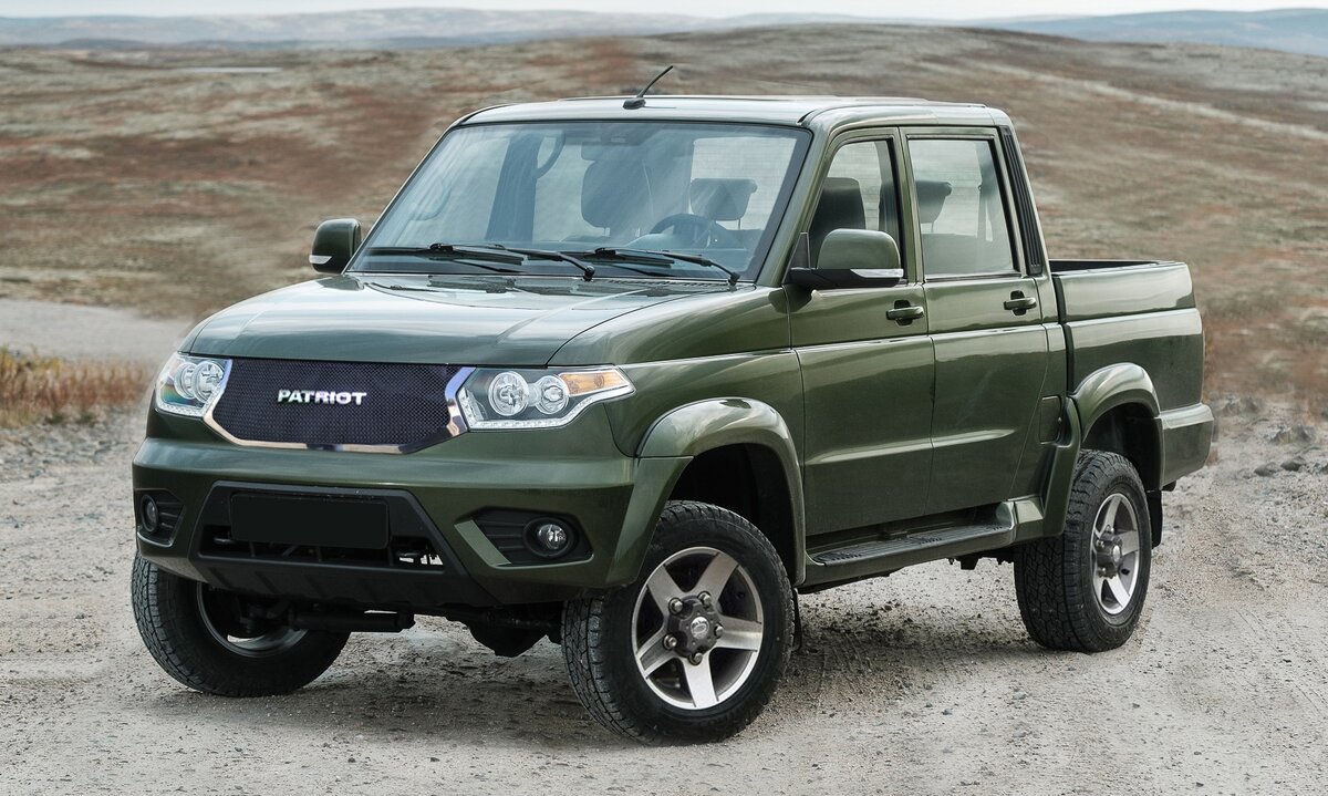 УАЗ начал продажи Патриот и Пикап CNG
